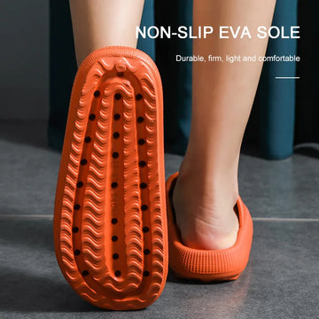 Ultimate Indoor Comfort: BohoWears Women's Thick Platform Non-Slip Flip Flop Home Slippers