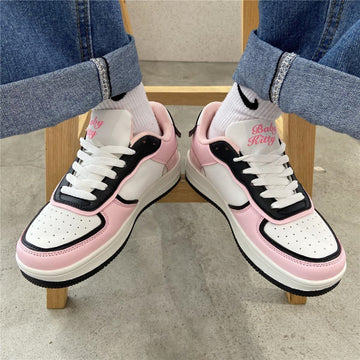 HELLO KITTY Shoes, Aesthetic Shoes, Pink Sneakers, Comfy Shoes, Casual Wear Elegant Cool Kawaii Girls Sneakers Gift for Kitty Lovers