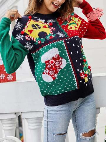 Wrap Up in Joy: Cozy Women's Christmas Sweater
