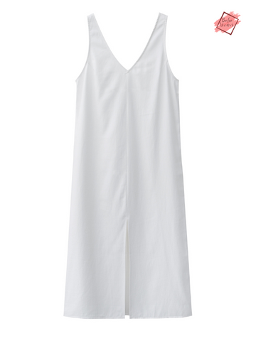 🌟 BohoWears V-Neck Sleeveless Split Tank Dress—Your Ultimate Summer Fashion Statement! 🌟